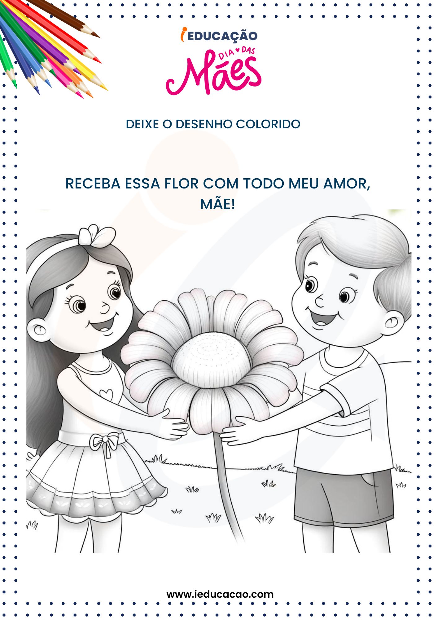 atividades para imprimir dia das mães 1 ano