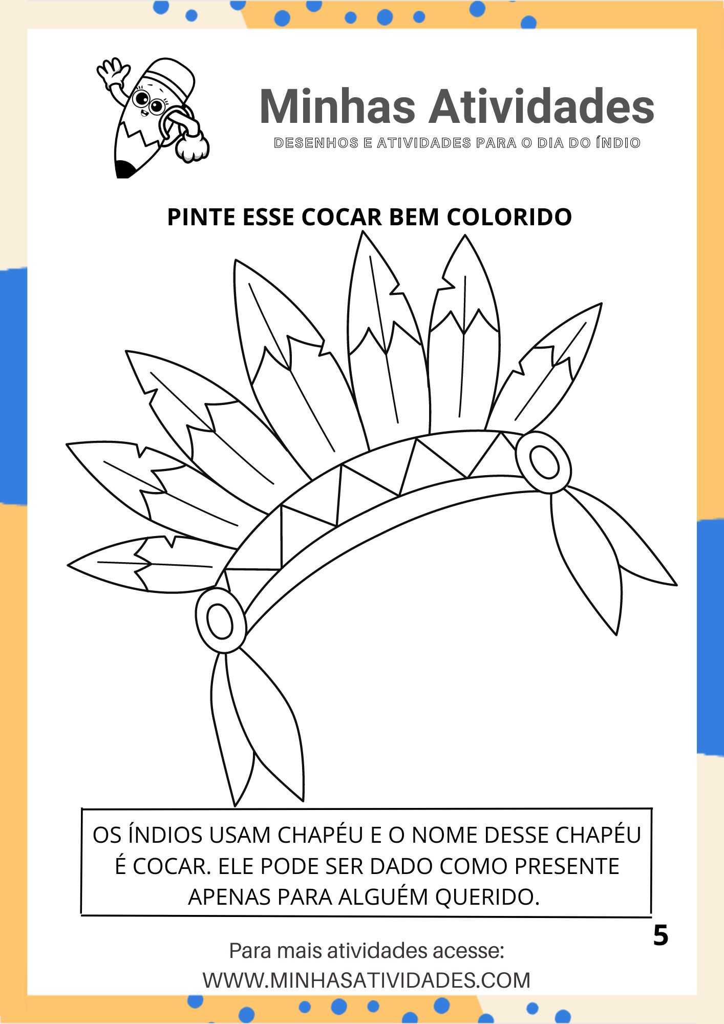 projetos sobre o dia dos povos indígenas
