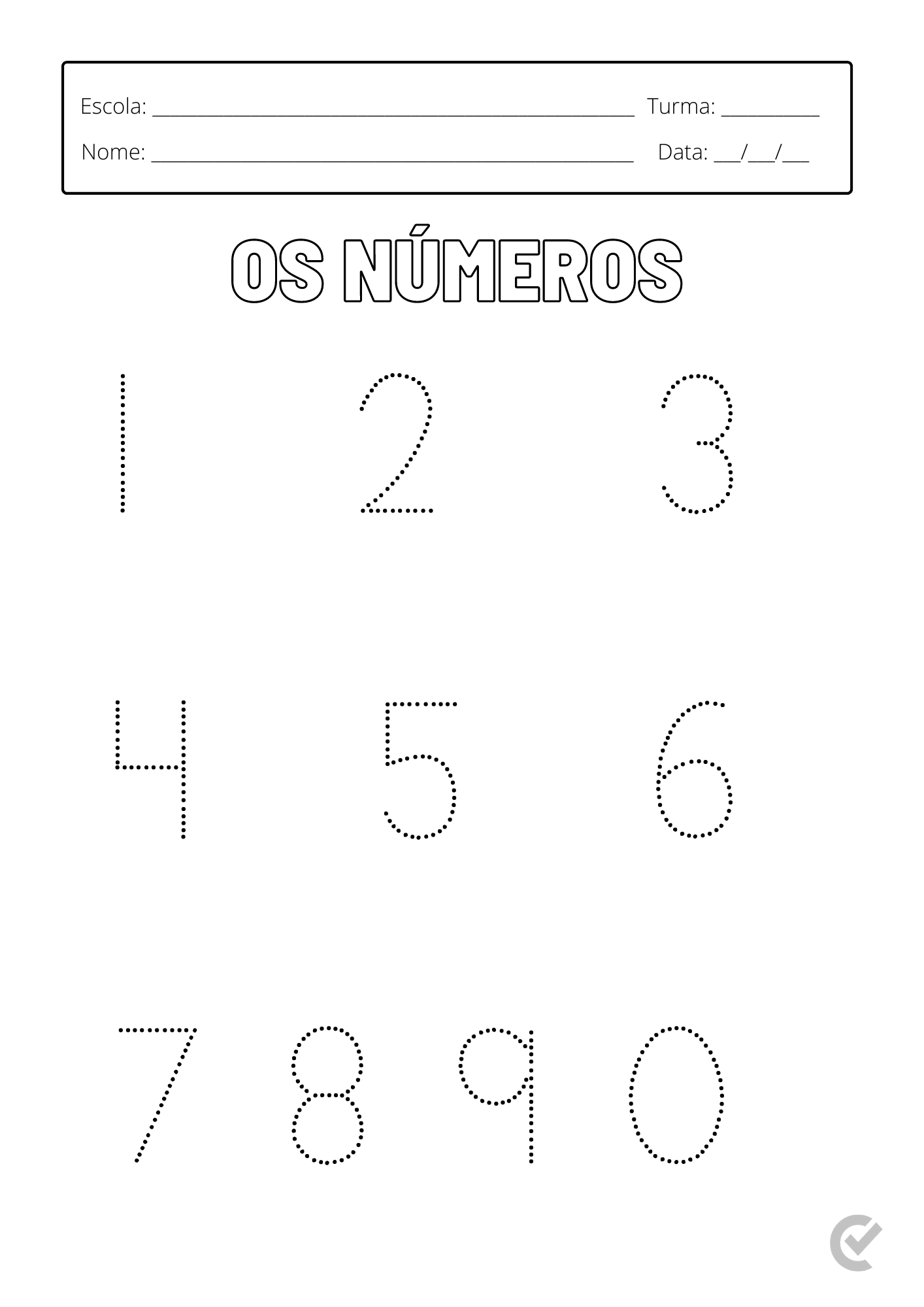 exercícios para crianças de 3 anos para imprimir