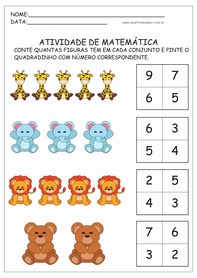 matemática BNCC 5 anos atividades