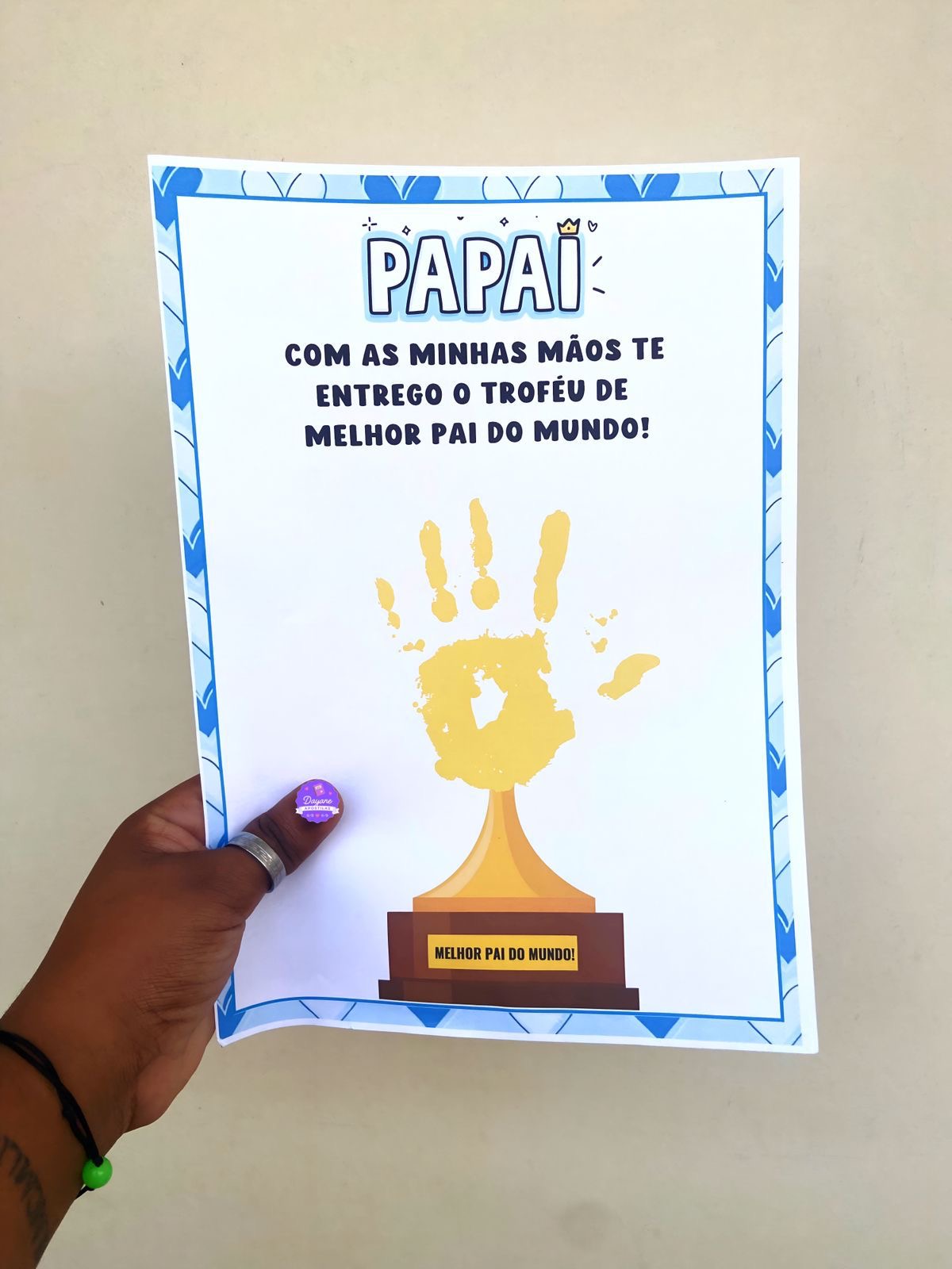 atividade dia dos pais para escola