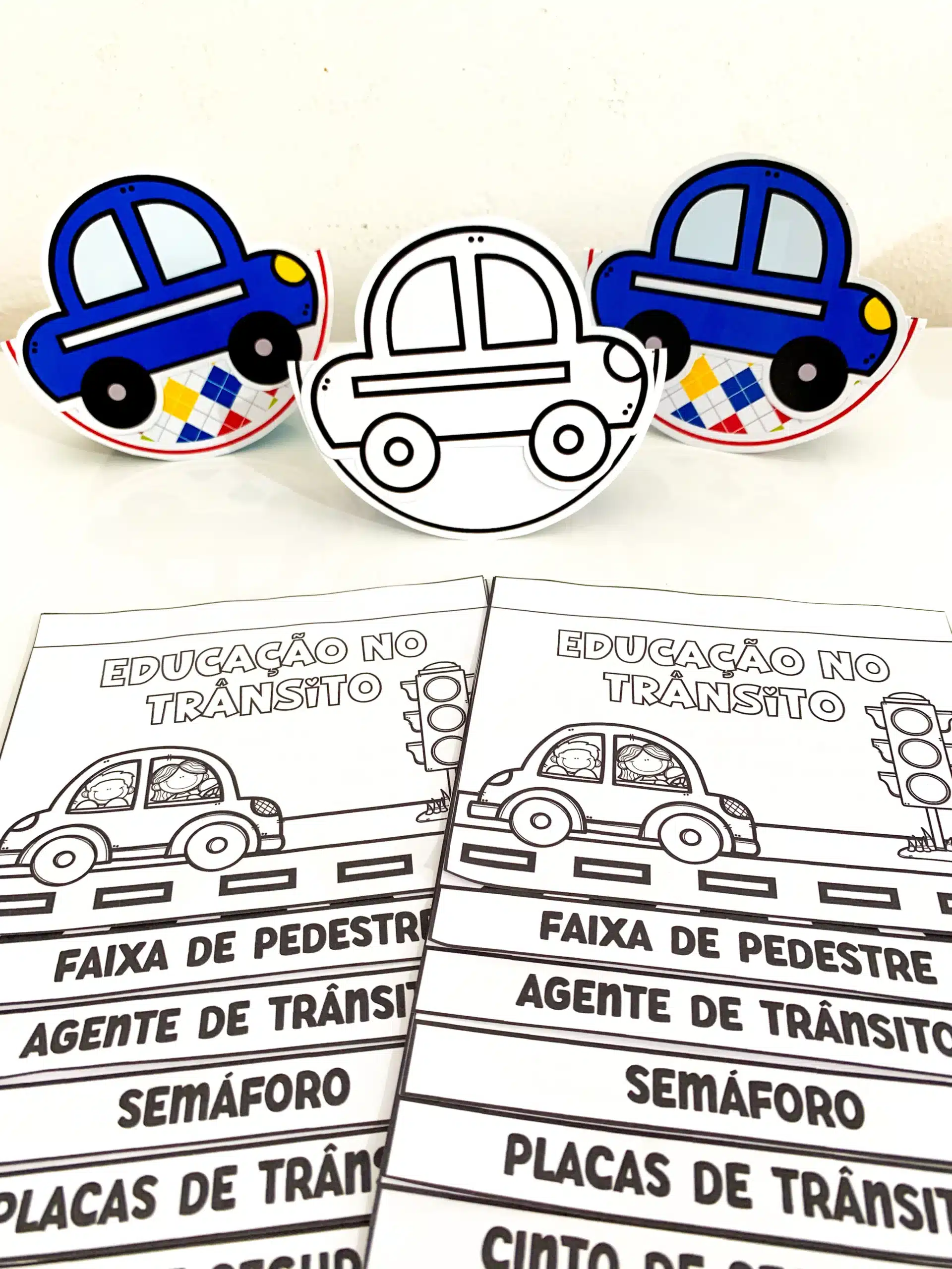 atividades de percepção espacial trânsito infantil