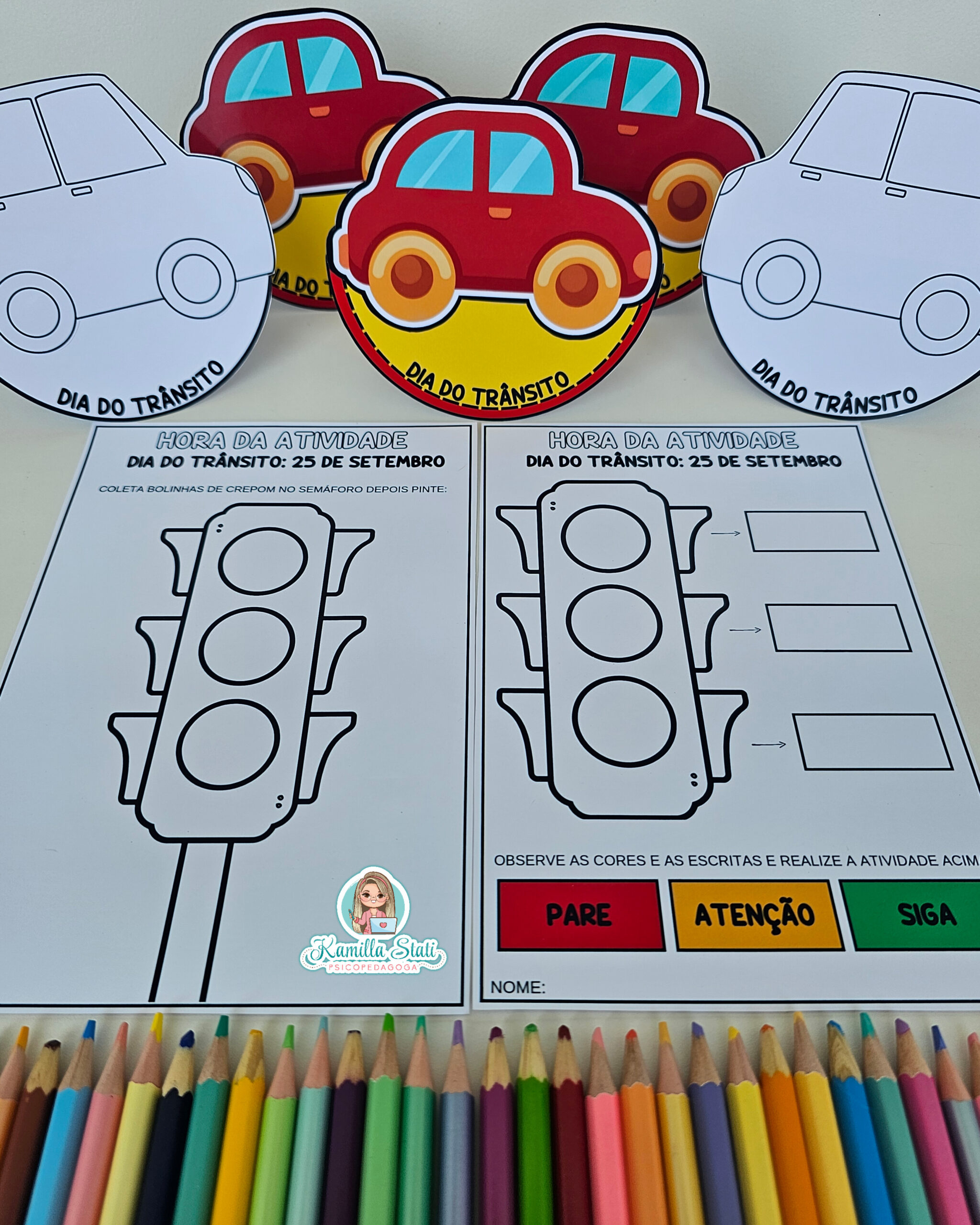 planejamento aula trânsito educação infantil