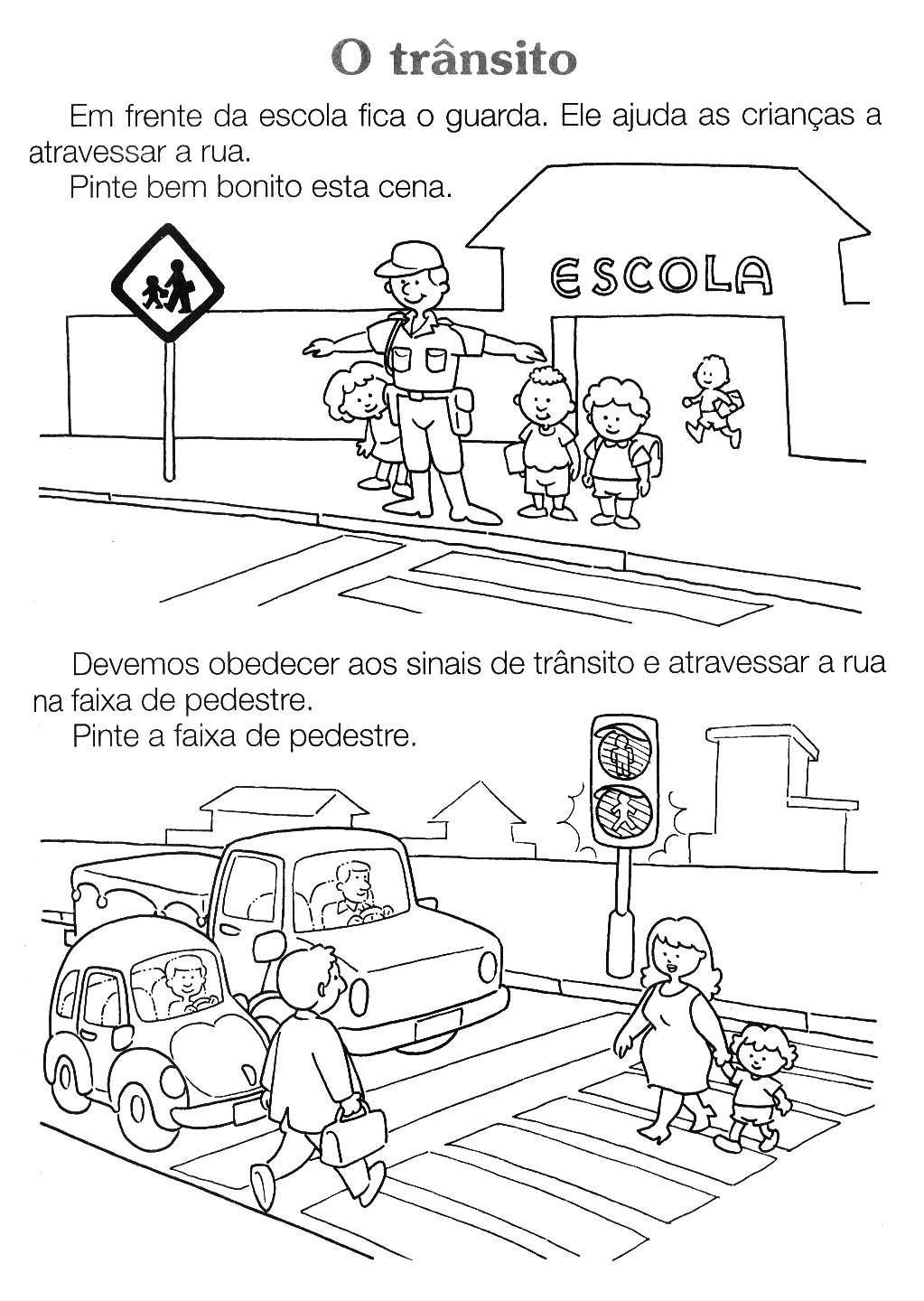 atividades lúdicas sobre semáforo educação infantil