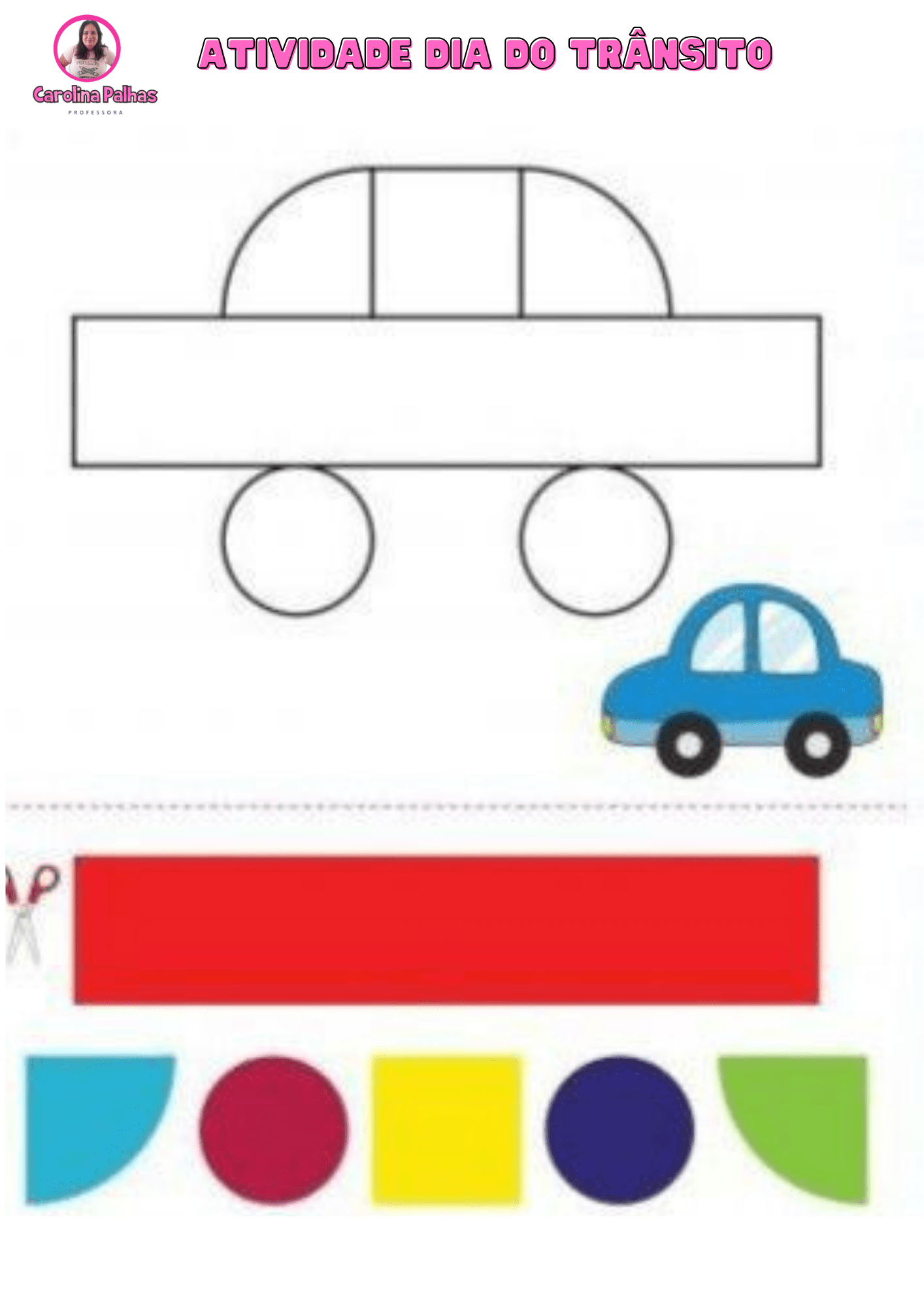 educação para o trânsito na pré-escola