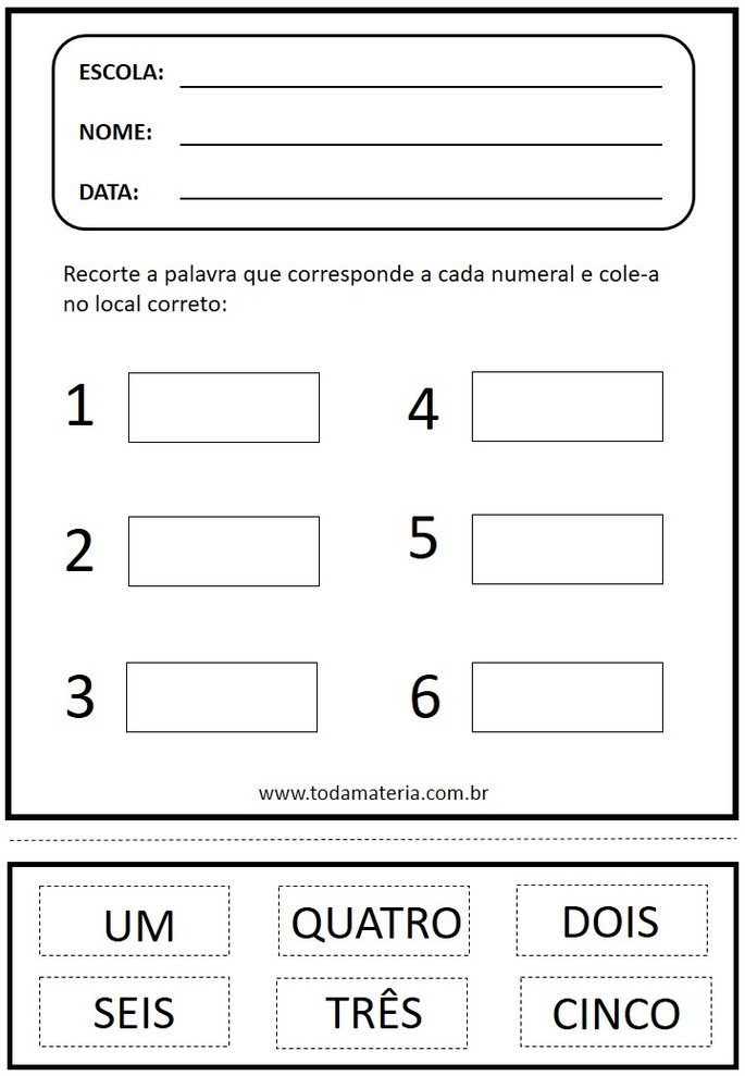 atividades de matemática para 5 anos