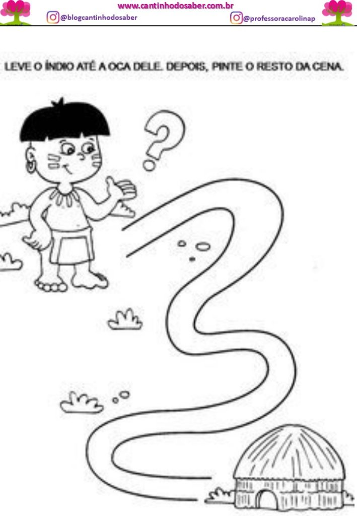 jogos indigenas para educação infantil