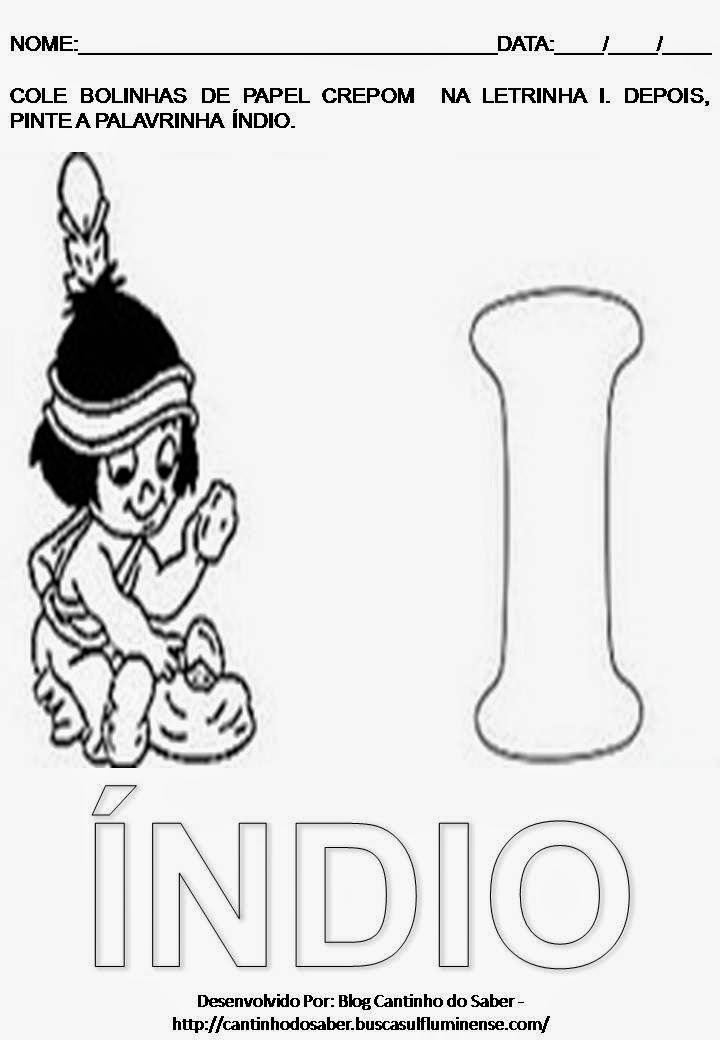atividades de artes indigenas para educação infantil