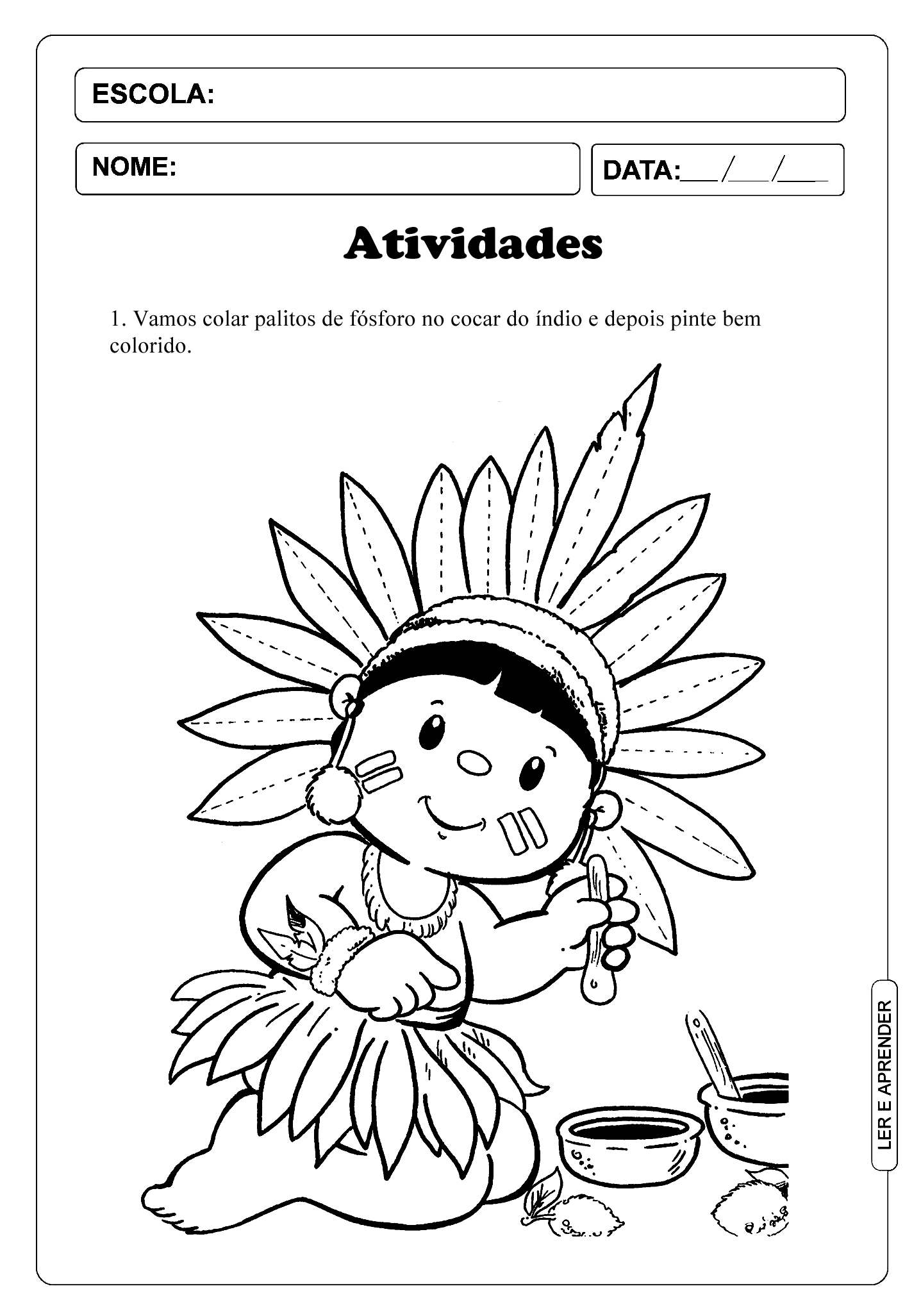 materiais pedagógicos dia dos povos indígenas educação infantil