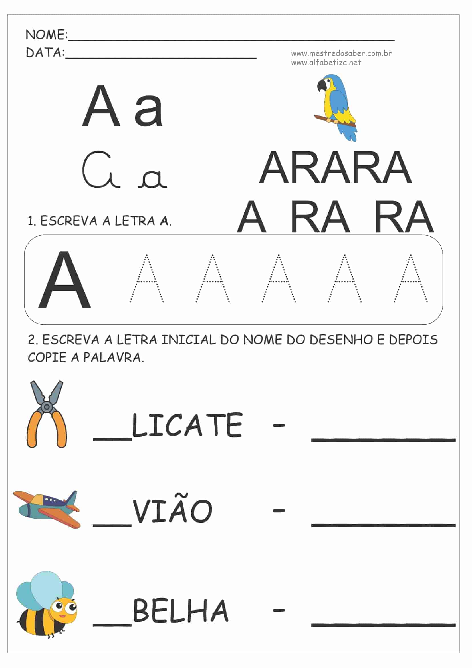 atividades educação infantil 4 anos