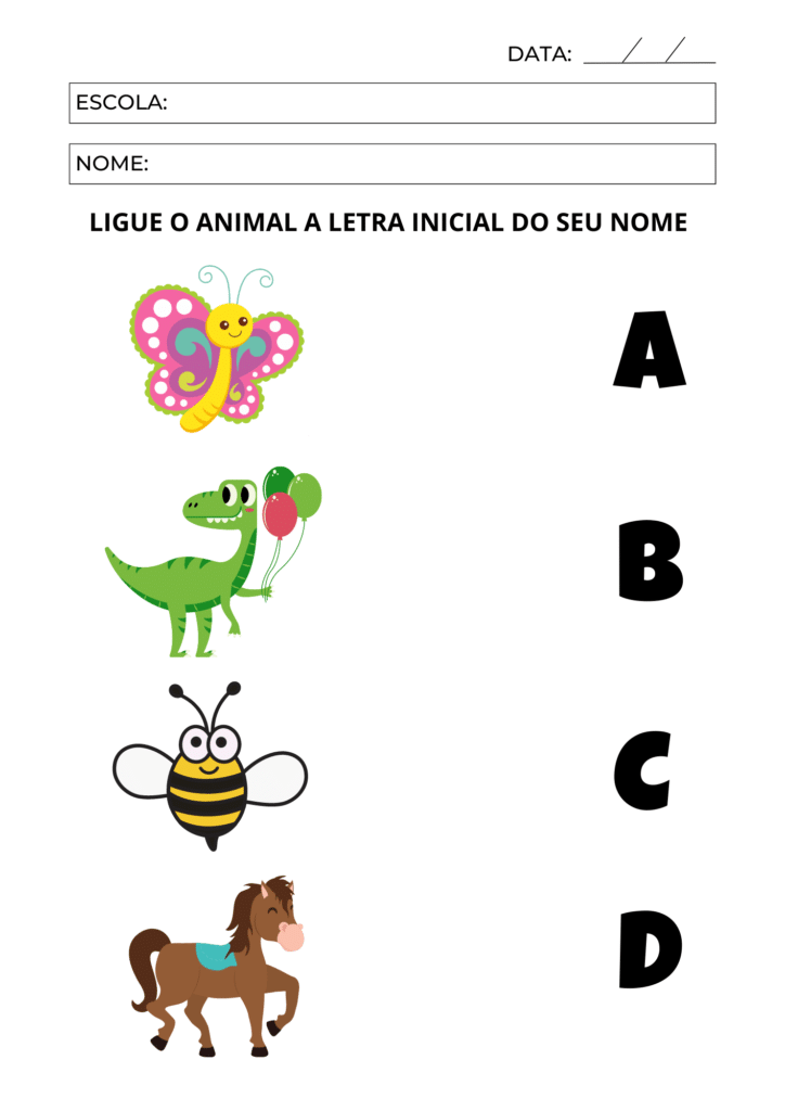 atividades de raciocínio lógico infantil 4 anos