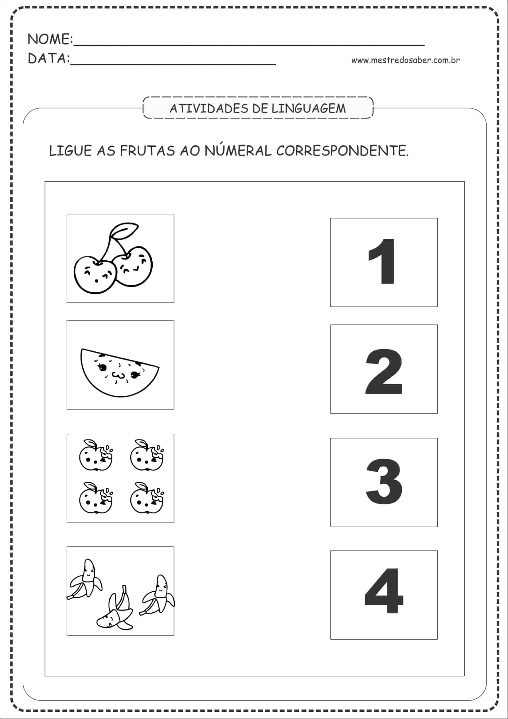 atividades para crianças de 3 anos