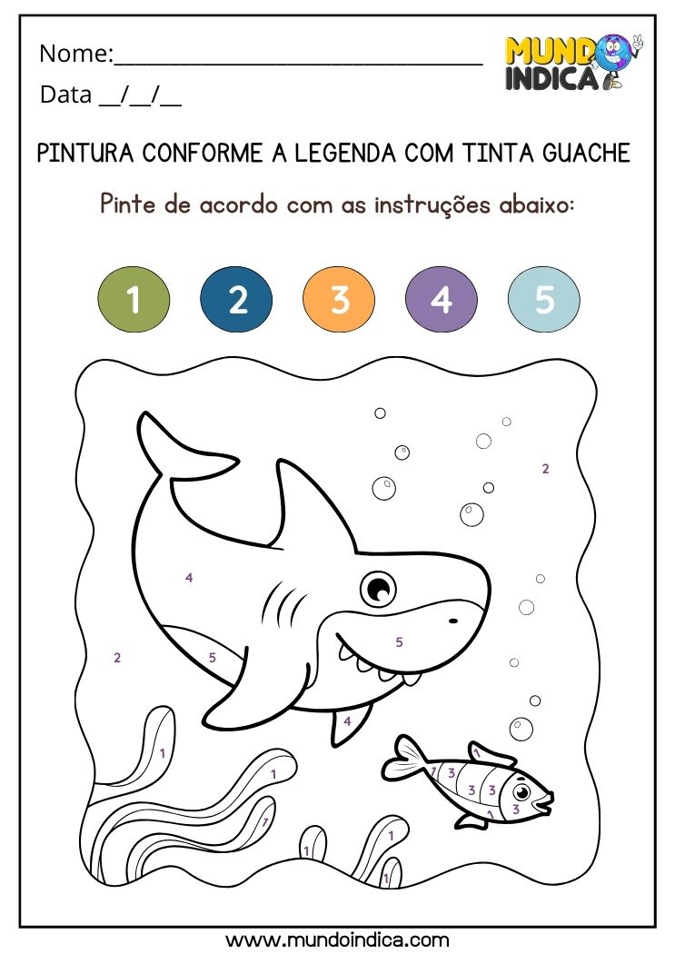 desenhos para pintar com guache para educação infantil