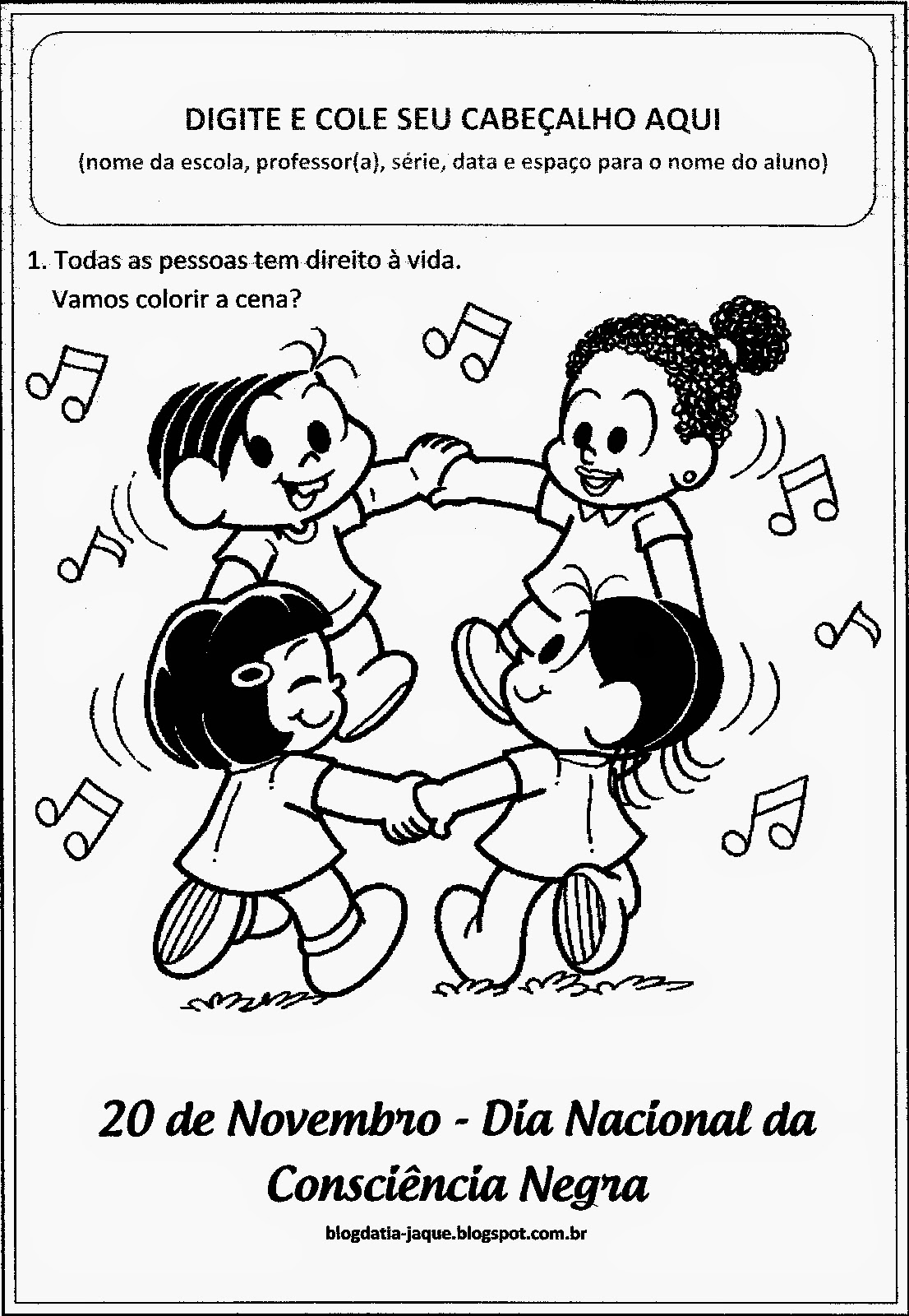atividades dia da consciência negra para educação infantil pdf