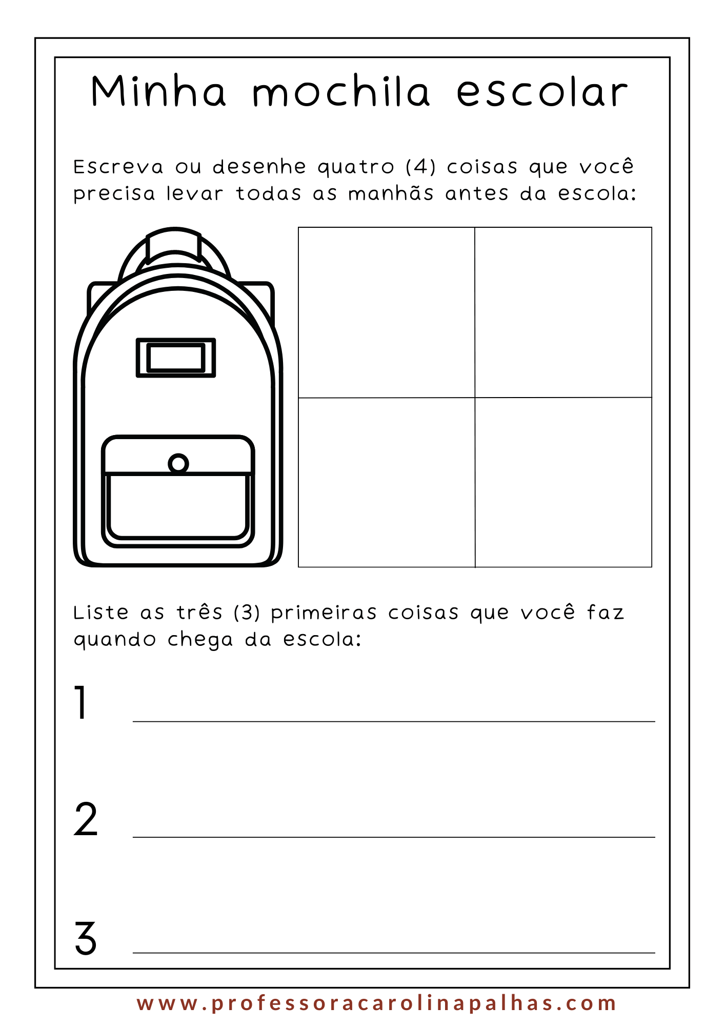 atividades lúdicas volta às aulas infantil
