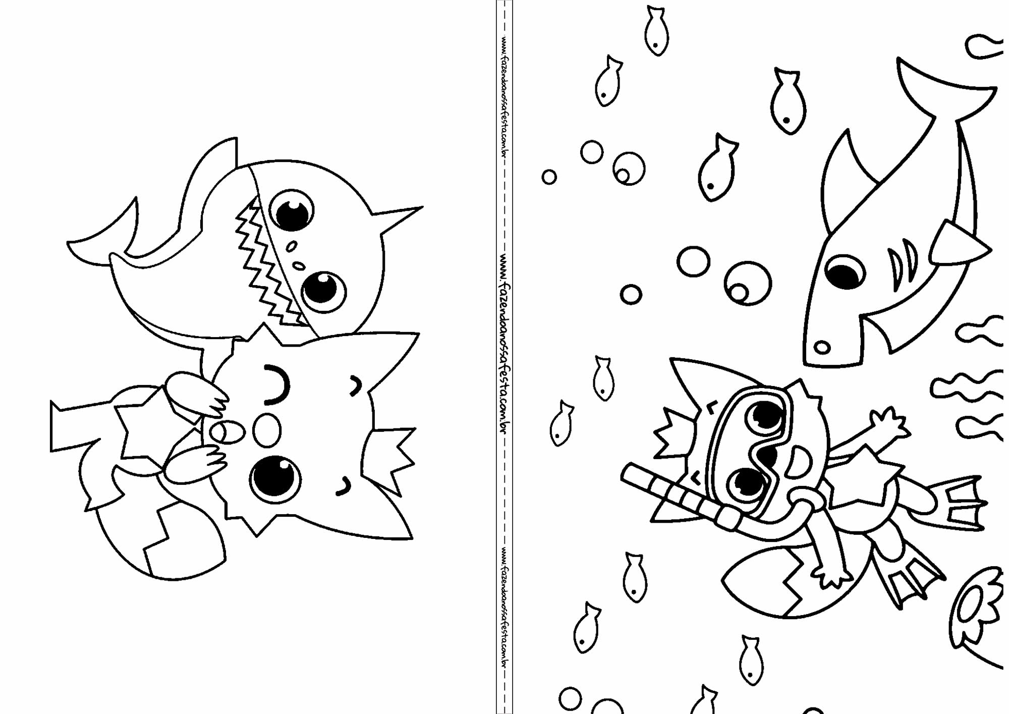 baby shark criatividade
