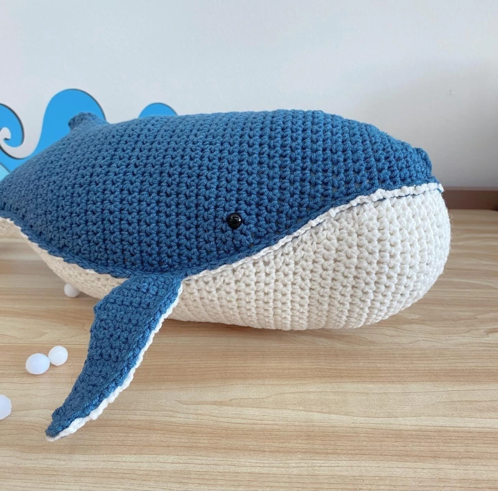 baleia amigurumi grátis