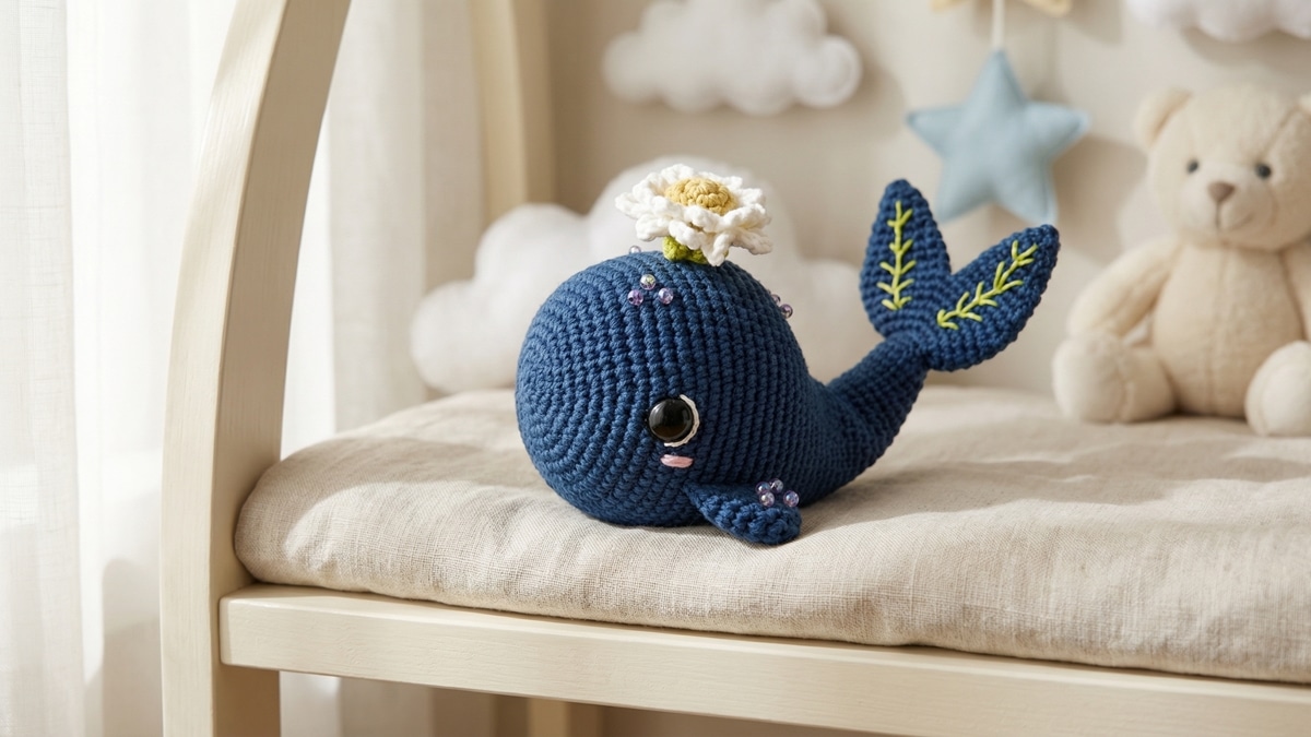 baleia amigurumi tutorial