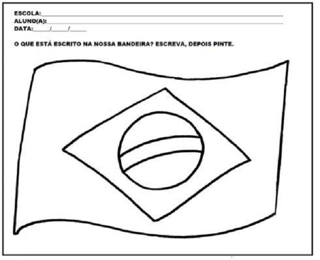 significado das cores da bandeira do brasil para crianças