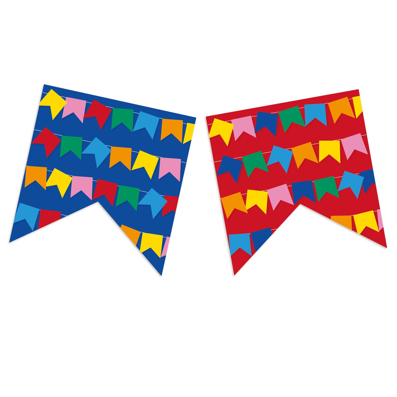 bandeirinha de patchwork
