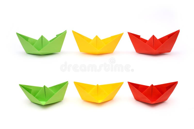 barquinho de papel diferente