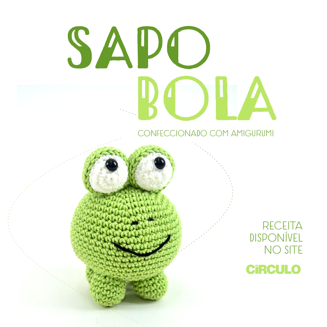 amigurumi urso bola