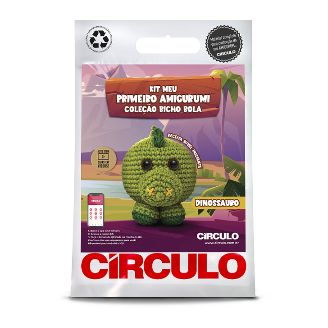 amigurumi coelho bola