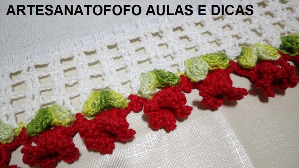 bico de crochê para iniciantes gráfico
