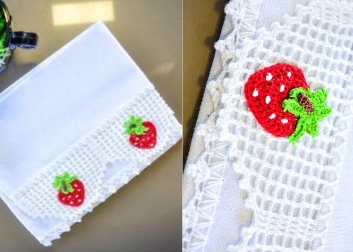 como fazer bico de crochê com gráfico