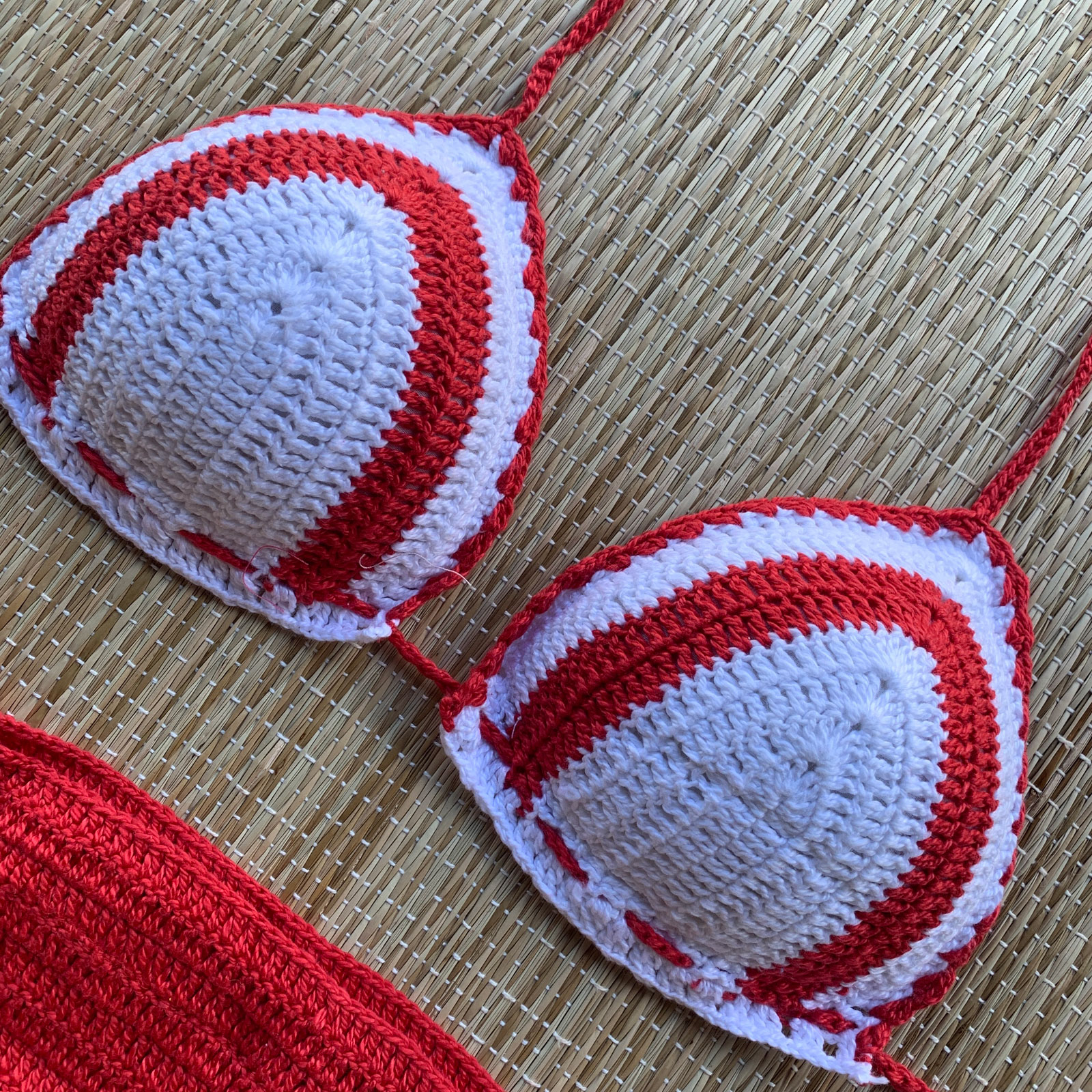 conjunto crochê moda praia