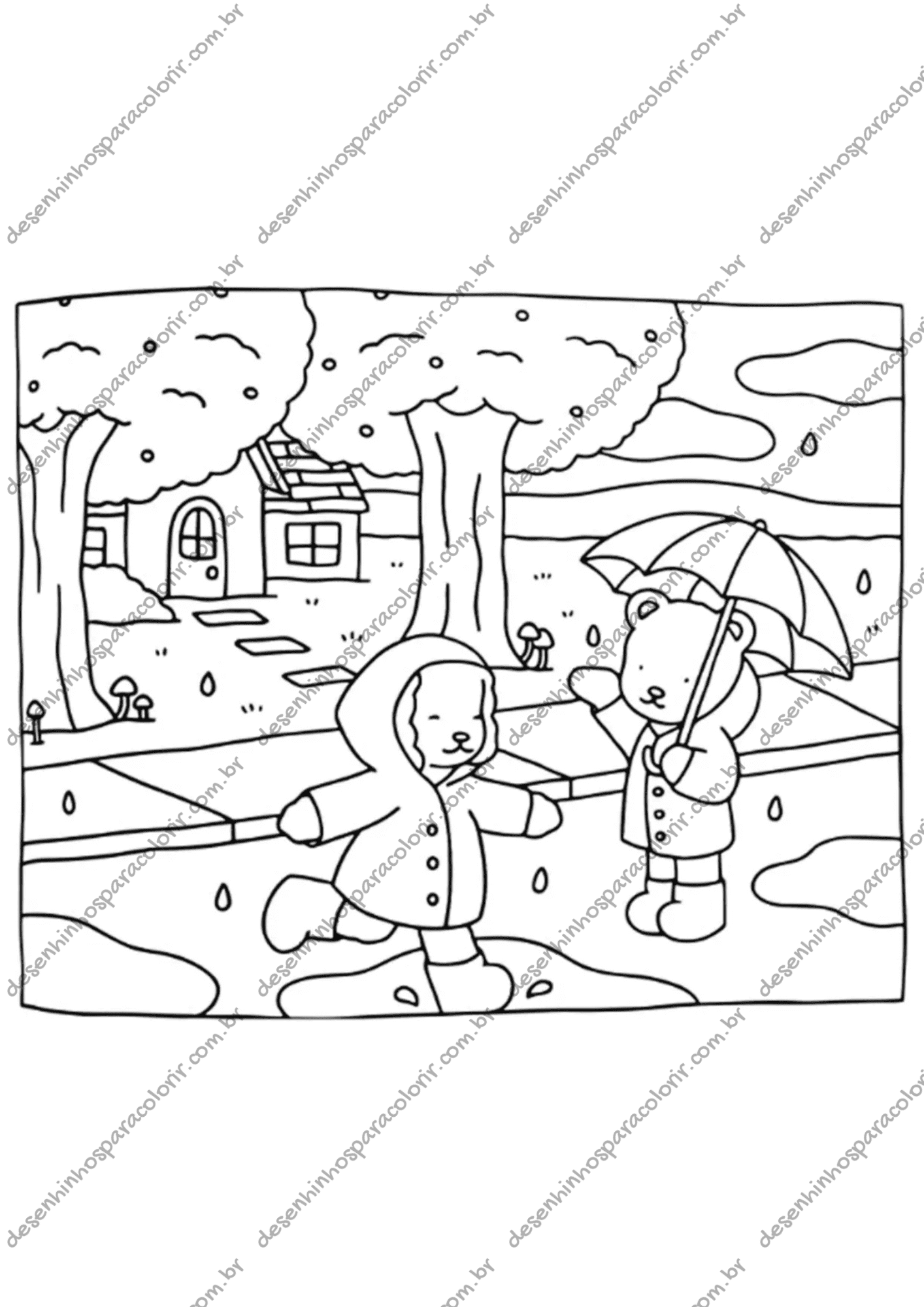 páginas para colorir Bobbie Goods