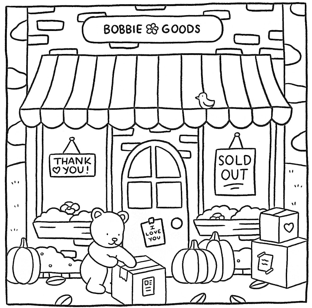 ursinhos bobbie goods para imprimir