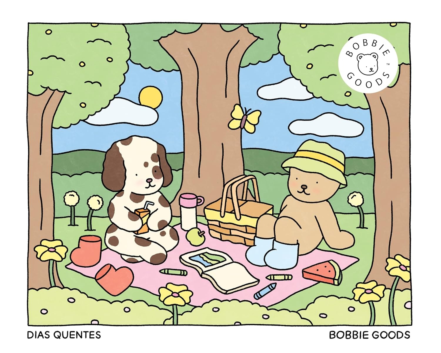 ursinhos bobbie goods para pintar