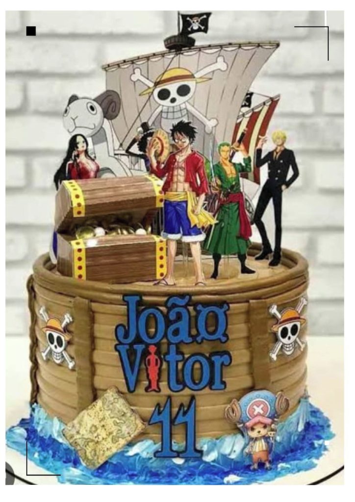 confeitaria temática One Piece