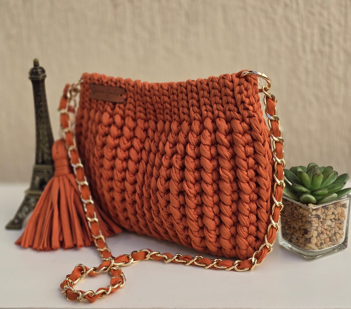 tutoriais bolsa de crochê