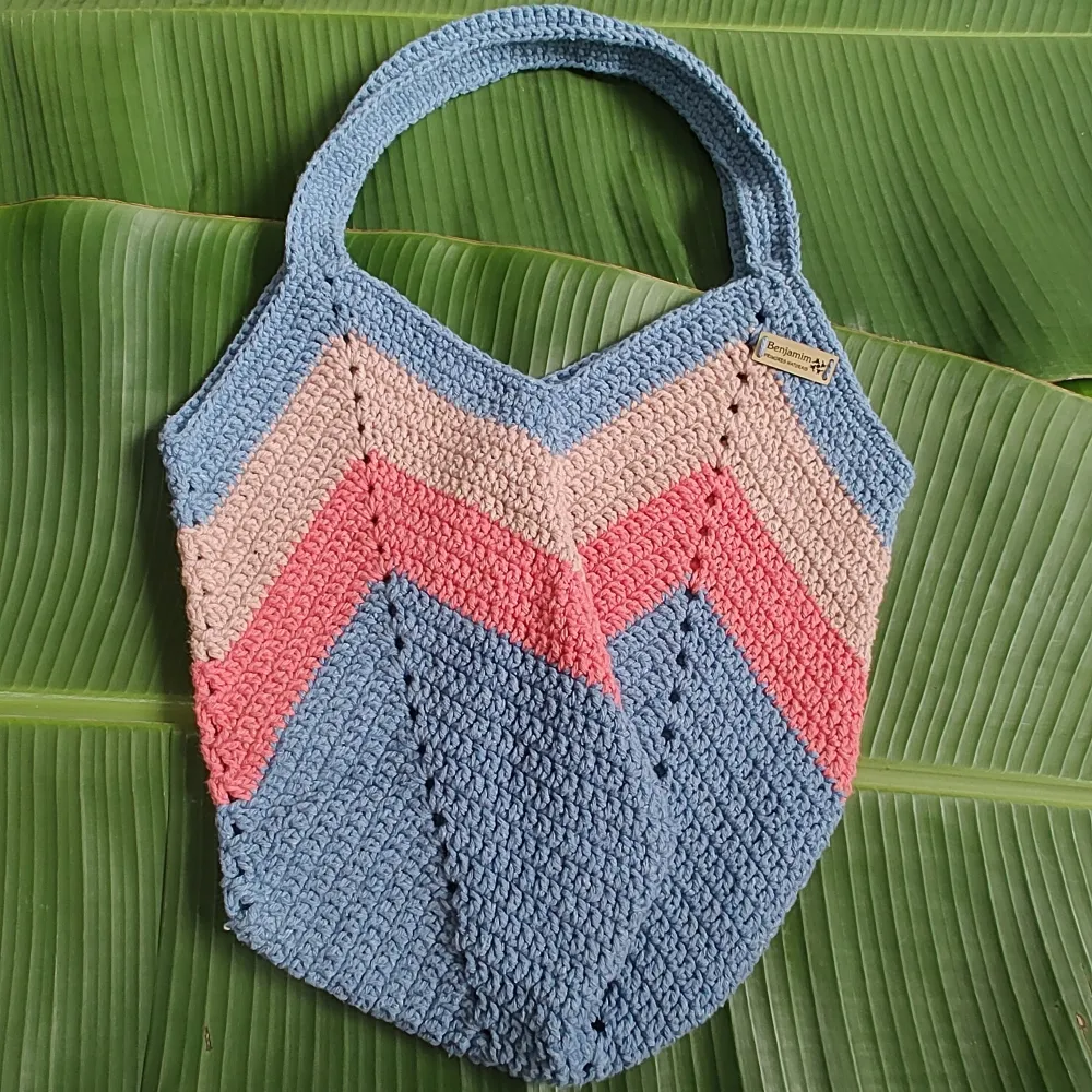 materiais para bolsas de crochê