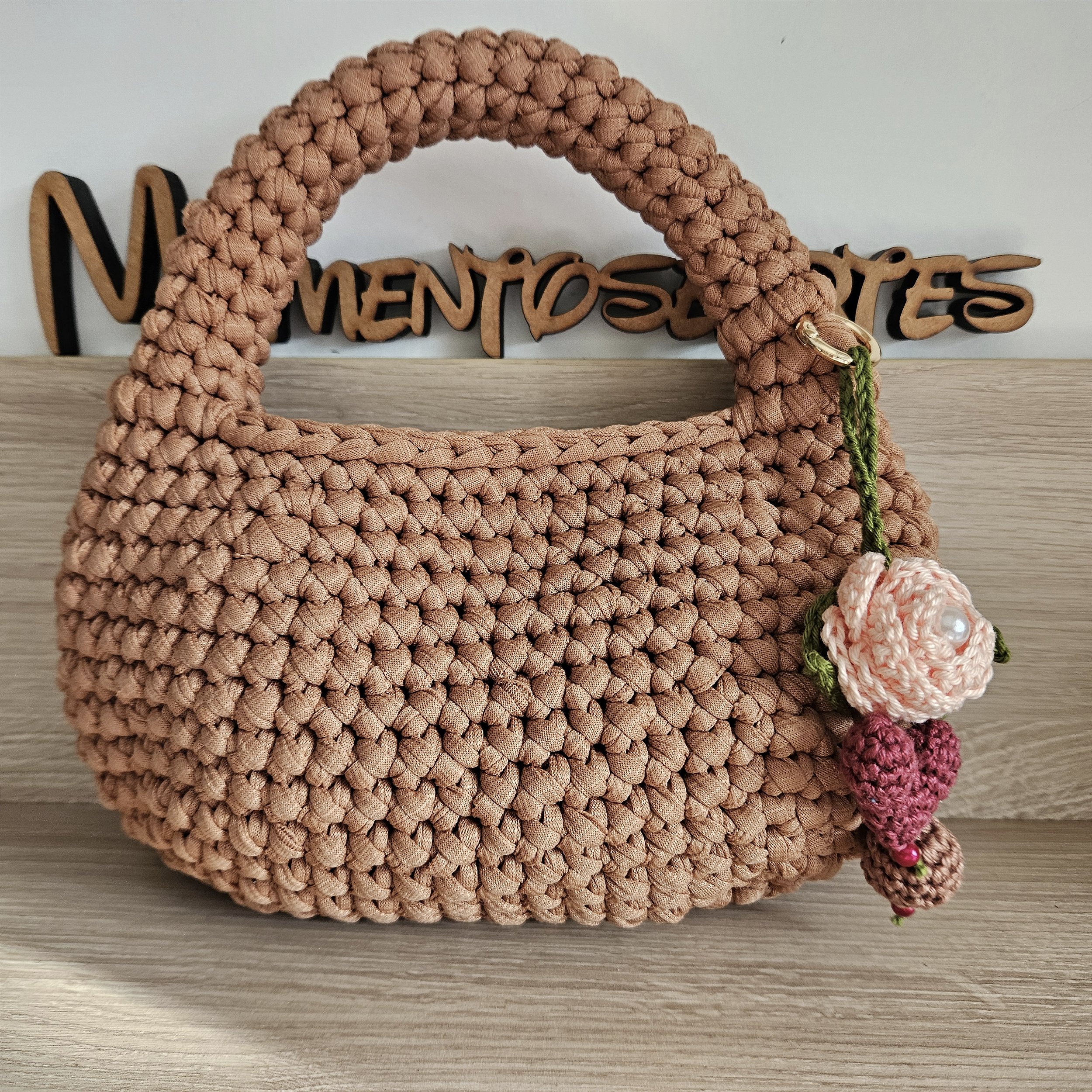 bolsas de crochê modernas
