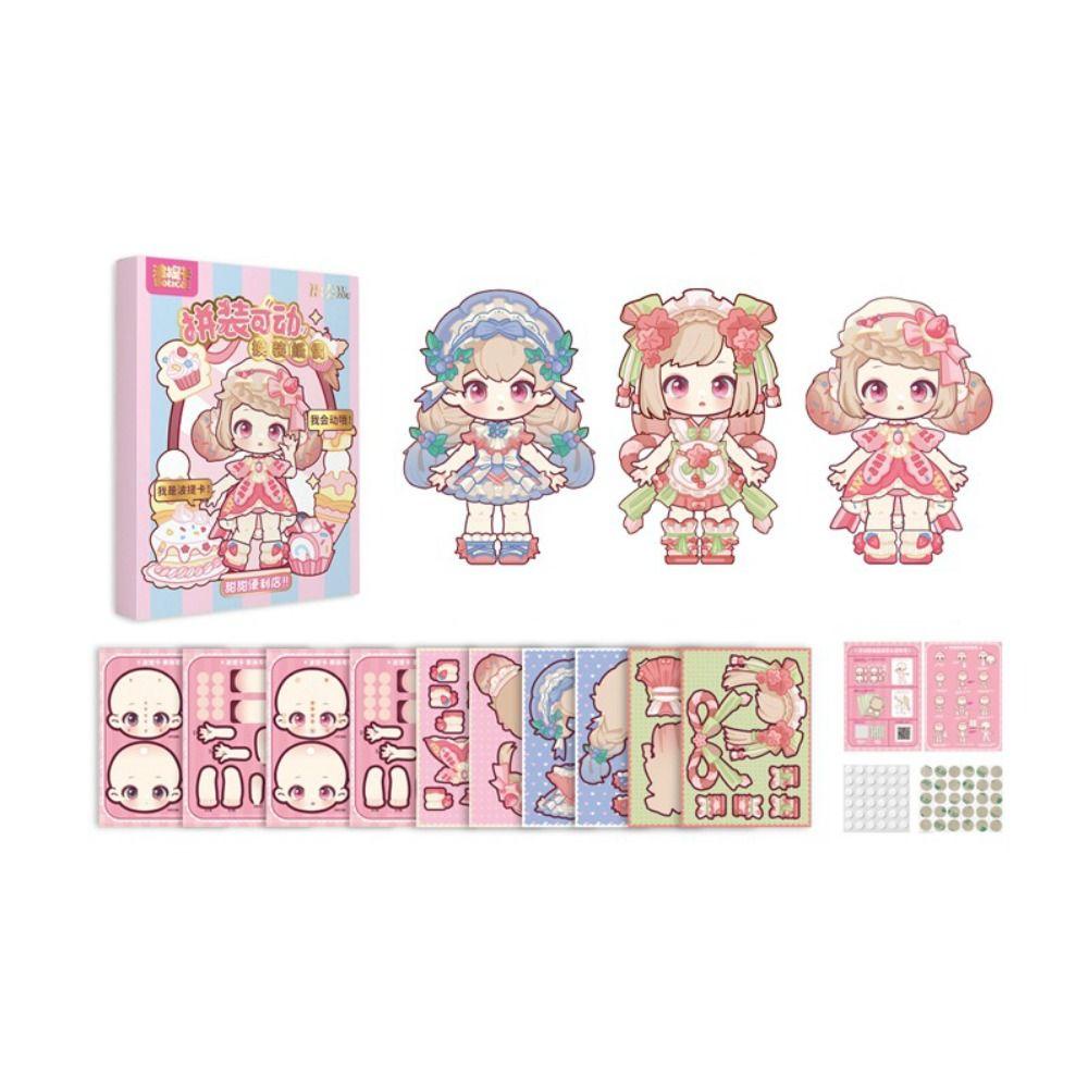 boneca de papel para vestir