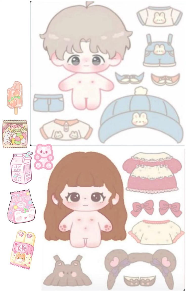 boneca de papel grande