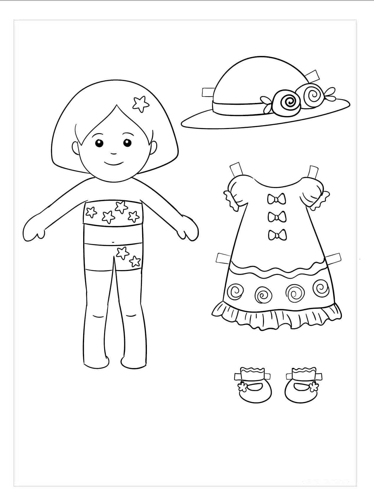 bonecas para colorir da Barbie