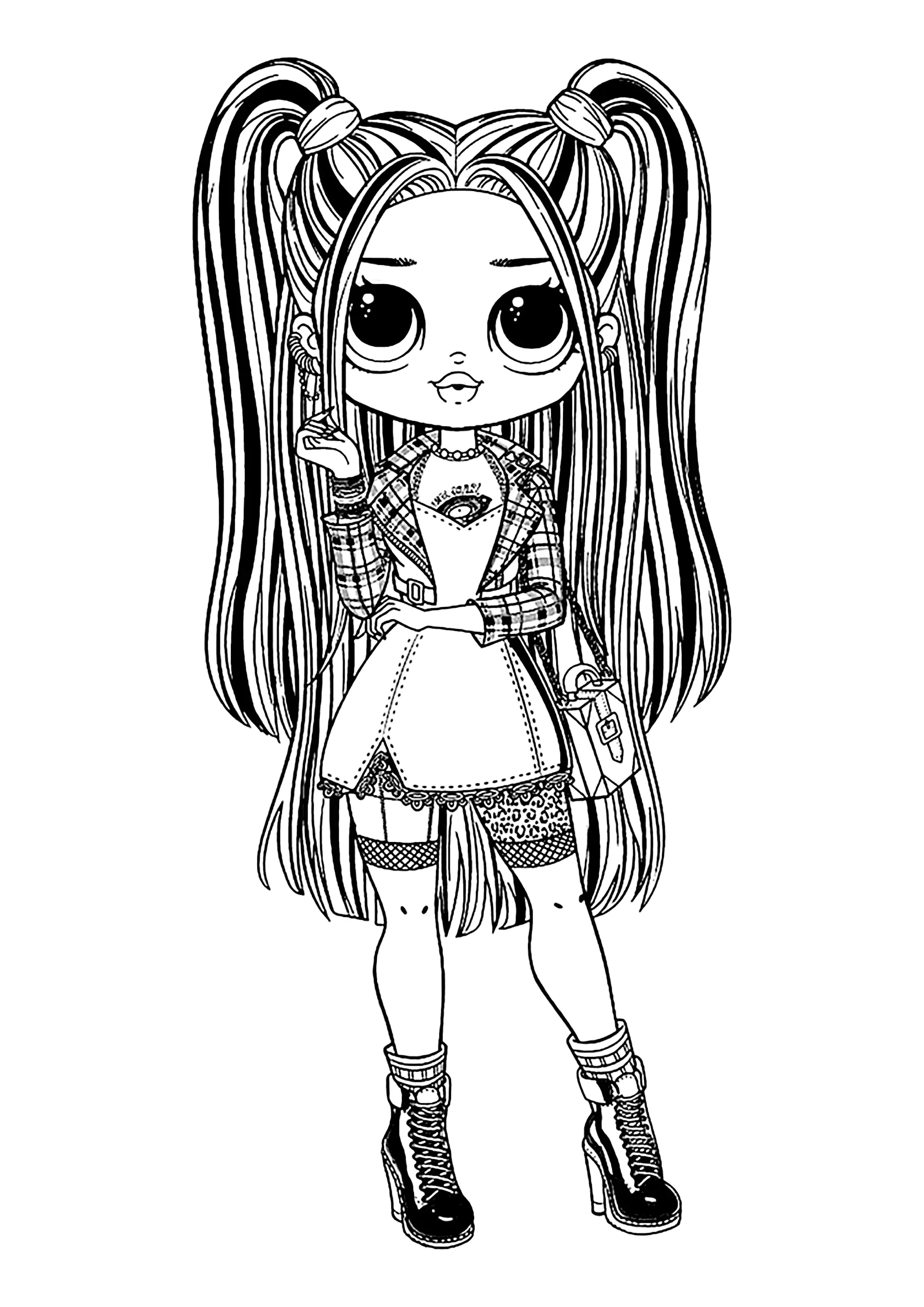 bonecas para colorir da Barbie
