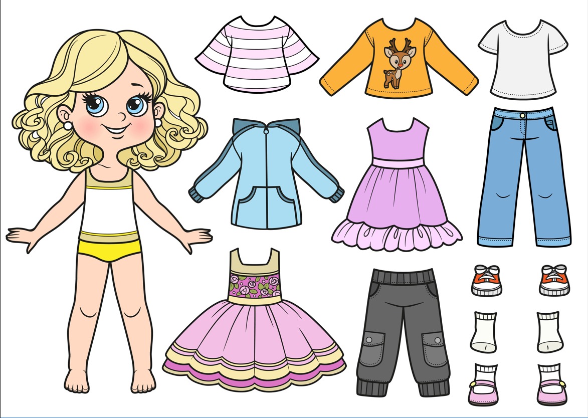 paper dolls vintage para imprimir