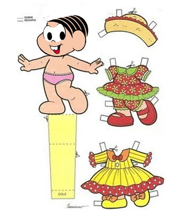 paper dolls vintage para imprimir