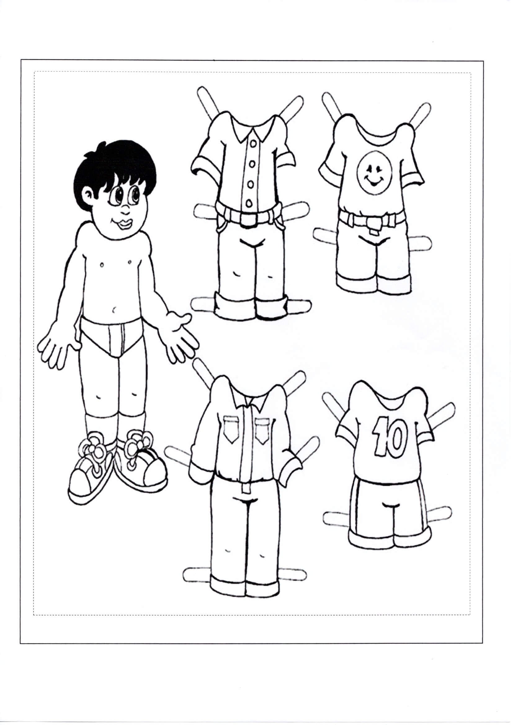 paper dolls com roupas