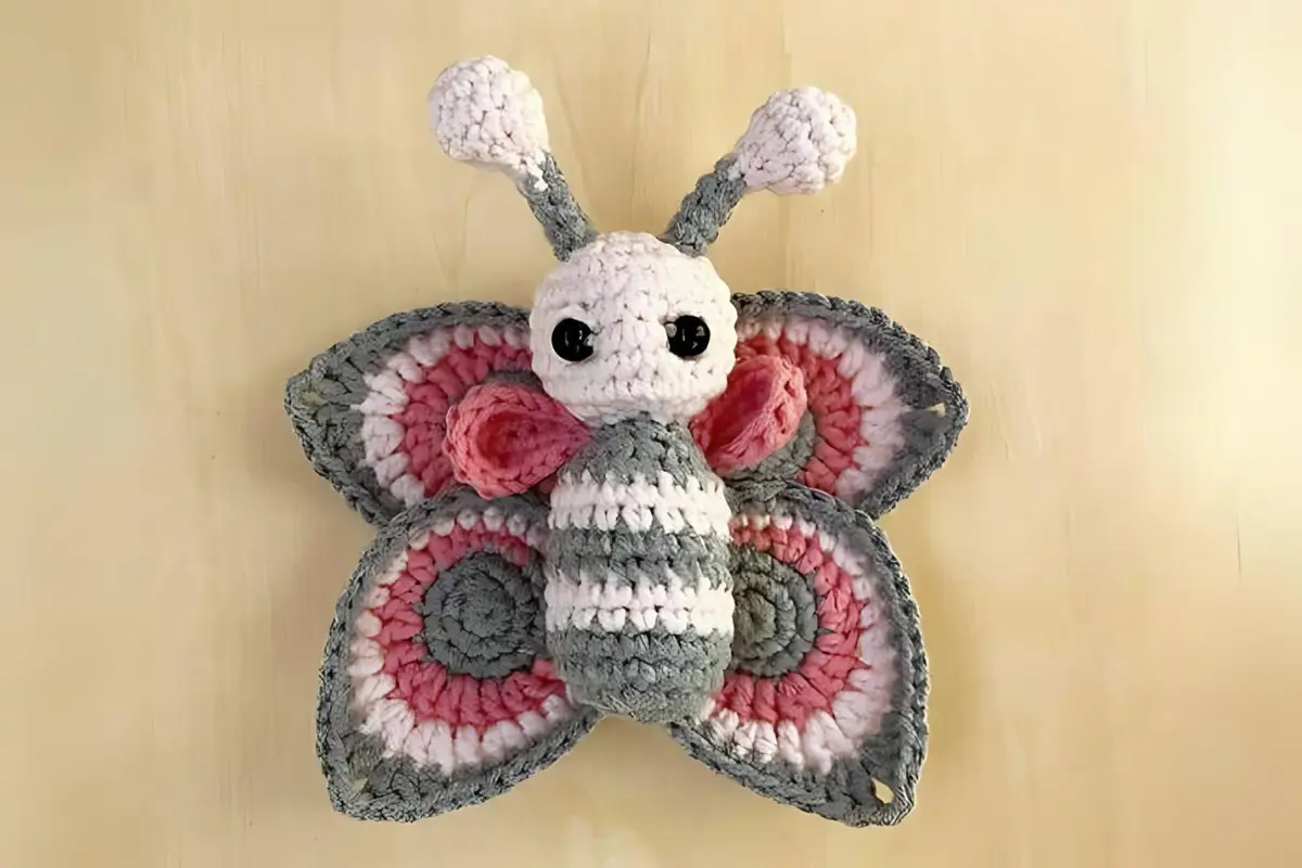 borboleta amigurumi receita