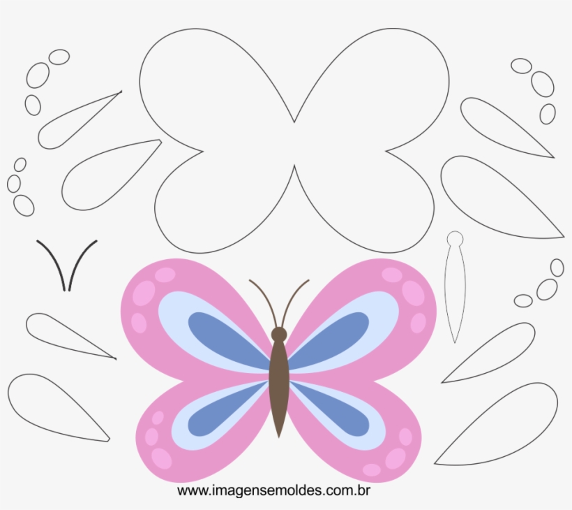 clipart borboleta png