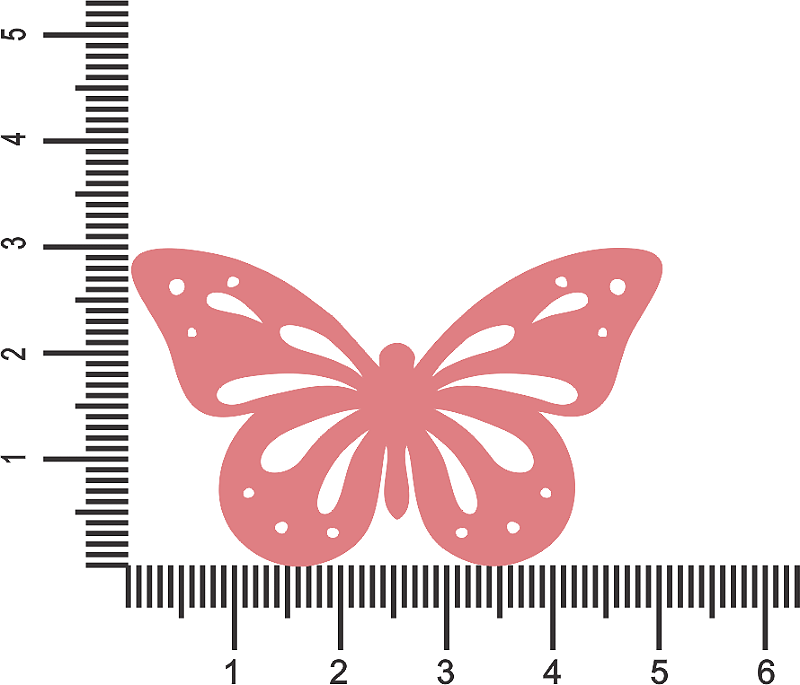 download molde borboleta