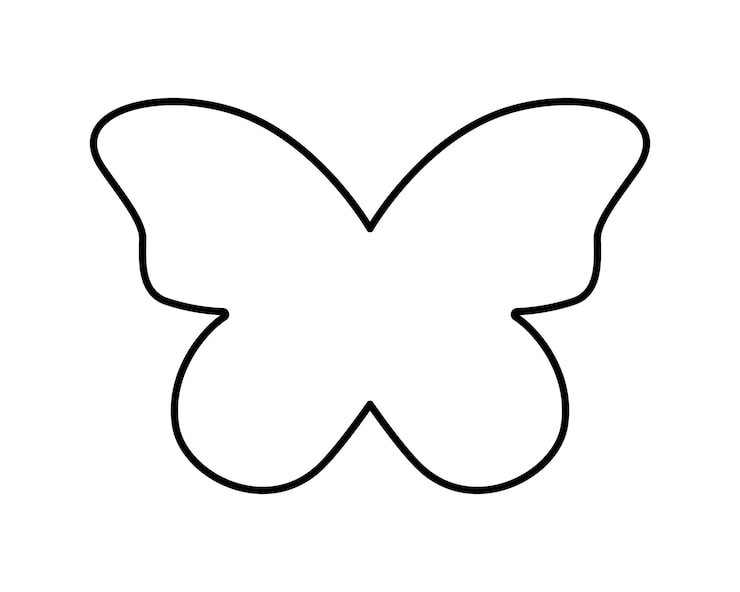 stencil borboleta