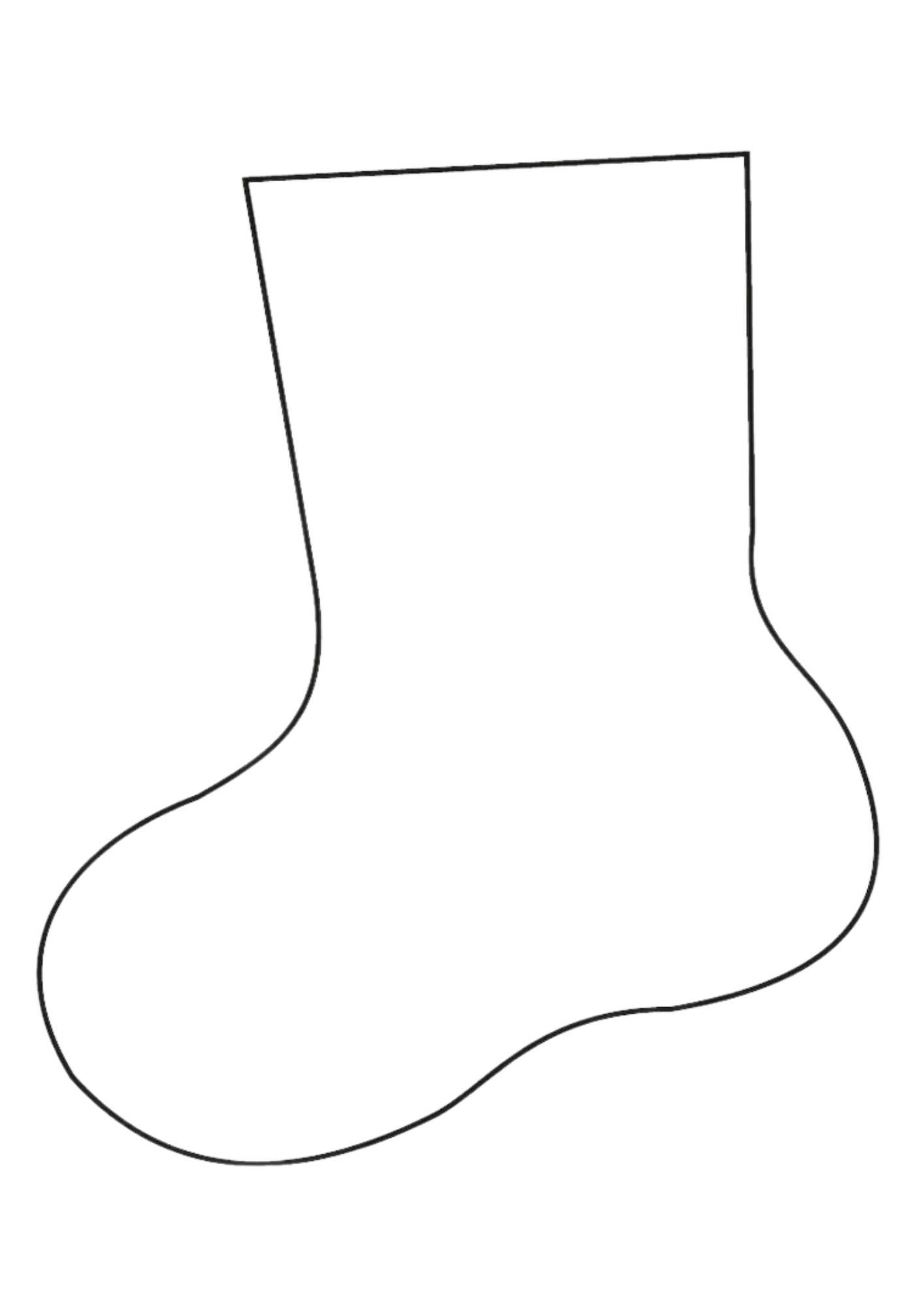 como fazer bota de natal com molde