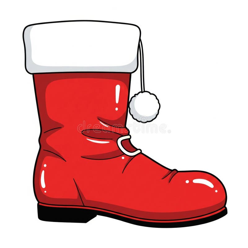 como fazer bota de natal com molde